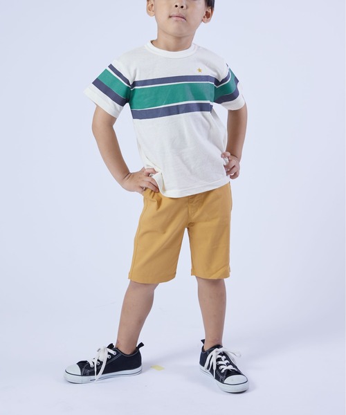 DILASH(ディラッシュ)の「冷感ストレッチクロスパンツ(5分丈)(その他パンツ・キッズ・カーキ/ベージュ/ピンク/イエロー/ブラック・110/100/140/120/90/80/130)」の5枚目の写真