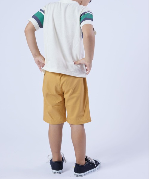 DILASH(ディラッシュ)の「冷感ストレッチクロスパンツ(5分丈)(その他パンツ・キッズ・カーキ/ベージュ/ピンク/イエロー/ブラック・110/100/140/120/90/80/130)」の6枚目の写真