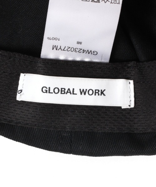 GLOBAL WORK(グローバルワーク)の「洗えるツイルキャップ/183436(キャップ・メンズ・ブラック/その他/ネイビー/カーキ/ライトグレー/ダークブルー/チャコールグレー/ベージュ/ライトグリーン/オフホワイト/ブルー系その他7・FREE)」の20枚目の写真