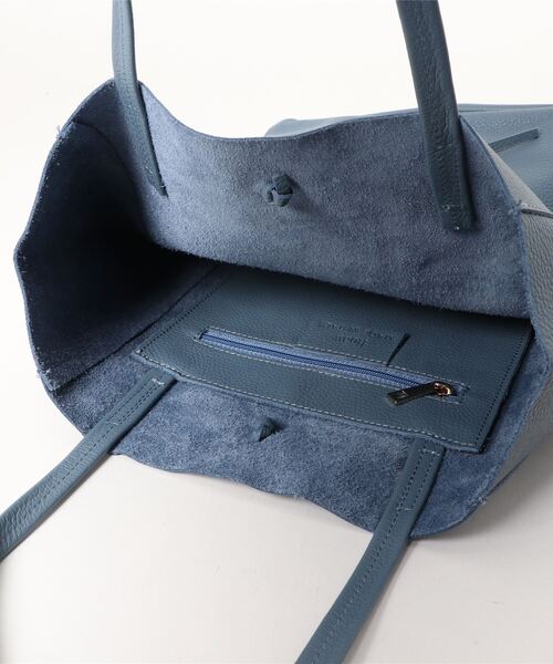 BEARDSLEY(ビアズリー)の「Hoaw./レザーTOTE(トートバッグ・レディース・ピンク/ブルー/グリーン/ベージュ・FREE)」の5枚目の写真