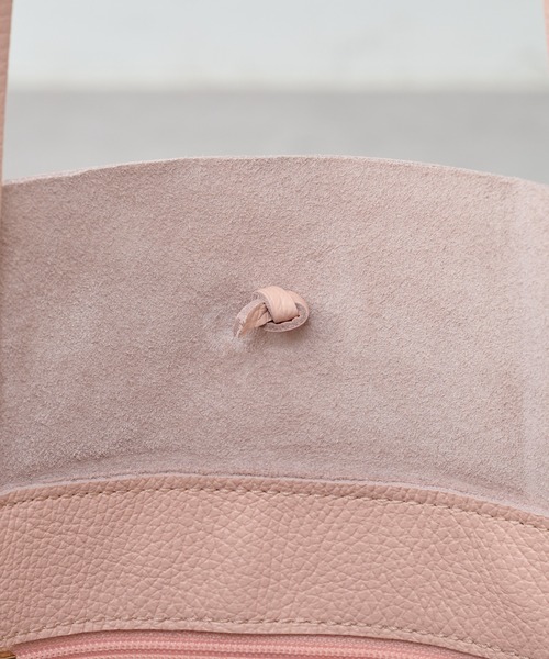 BEARDSLEY(ビアズリー)の「Hoaw./レザーTOTE(トートバッグ・レディース・ピンク/ブルー/グリーン/ベージュ・FREE)」の10枚目の写真