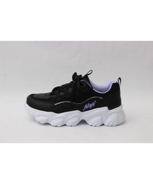 algy（アルジー）の「（ALGY） ゴツめボリュームソール軽量スニーカー（スニーカー・キッズ・ブラック/ホワイト/ブルー・21.0cm/23.0cm/22.0cm/20.0cm/24.0cm）」の10枚目の写真