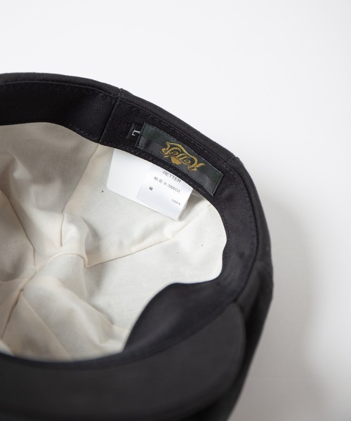 Retter（レッター）の「Vintage Black Cas / ヴィンテージブラックキャス（キャスケット・メンズ・ブラック・MEDIUM/LARGE）」の3枚目の写真