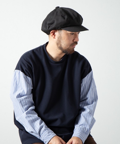 Retter（レッター）の「Vintage Black Cas / ヴィンテージブラックキャス（キャスケット・メンズ・ブラック・MEDIUM/LARGE）」の5枚目の写真