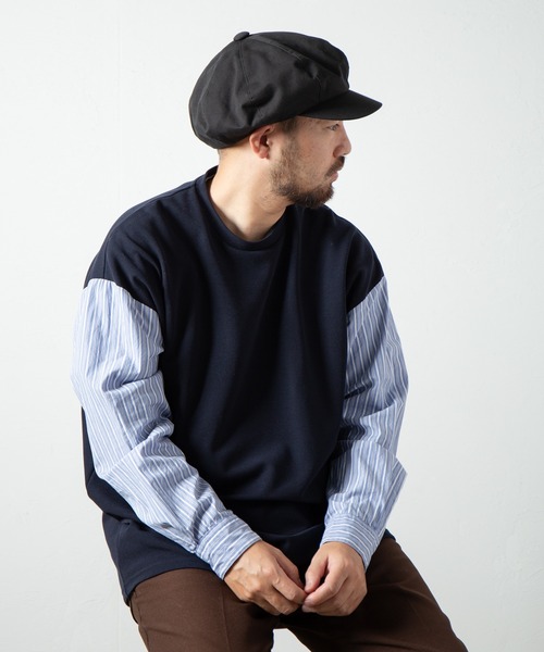 Retter（レッター）の「Vintage Black Cas / ヴィンテージブラックキャス（キャスケット・メンズ・ブラック・MEDIUM/LARGE）」の13枚目の写真