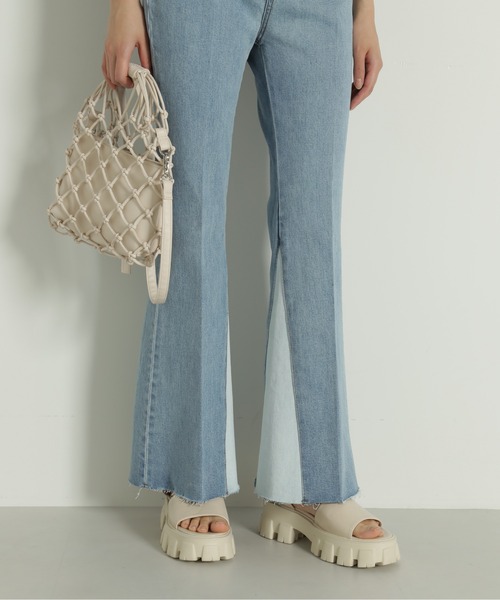 FREE'S MART（フリーズマート）の「三角パネルフレアデニム（その他パンツ・レディース・ブルー系その他2/ブラック系その他・SMALL/MEDIUM）」の22枚目の写真