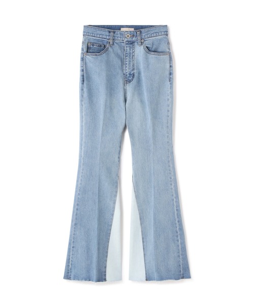 FREE'S MART（フリーズマート）の「三角パネルフレアデニム（その他パンツ・レディース・ブルー系その他2/ブラック系その他・SMALL/MEDIUM）」の7枚目の写真