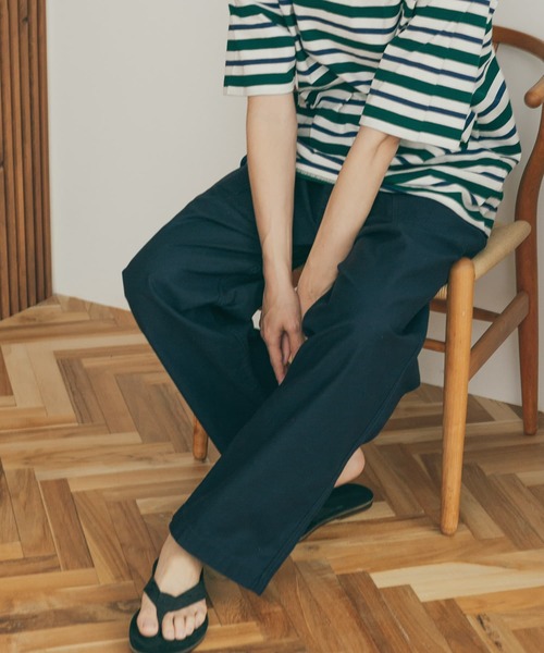 FORK&SPOON（フォークアンドスプーン）の「FORK&SPOON　1タック ベイカーパンツ（その他パンツ・メンズ・オリーブ/ブルー系その他・4/5）」の22枚目の写真