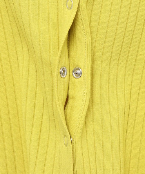 ROXY（ロキシー）の「ROXY RIB SHORTSLEEVE/ロキシー半袖ショート丈リブTシャツ（Tシャツ/カットソー・レディース・グリーン/ブラック/ナチュラル・SMALL/MEDIUM/LARGE）」の14枚目の写真