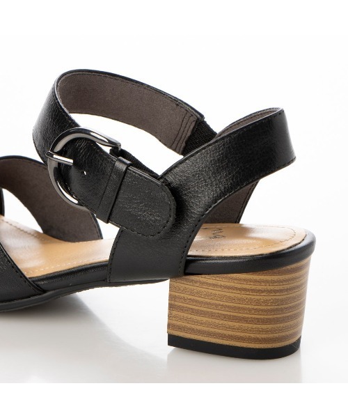 ing（イング）の「26SS新色追加【WEB限定】【3E】ストラップクロスサンダル（サンダル・レディース・アイボリー/ブラック/カーキ/シルバー/ブラウン/オレンジ/アンティークシルバー/キナリ・22.5cm/23cm/24cm/23.5cm/24.5cm）」の13枚目の写真