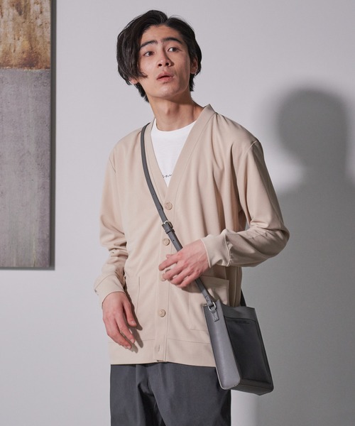 Blue Standard (ブルースタンダード)の「【BLUE STANDARD/ブルースタンダード】フロントポケットスクエアショルダーバッグ ミニショルダーバッグ(ショルダーバッグ・メンズ・グレー/ライトブラウン/ブラック・FREE)」の16枚目の写真