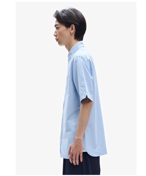FRED PERRY（フレッドペリー）の「Oxford Shirt（シャツ/ブラウス・メンズ・ホワイト/ライトグレー/ネイビー/ブルー/グレー/オフホワイト/グリーン・S/M/L）」の21枚目の写真