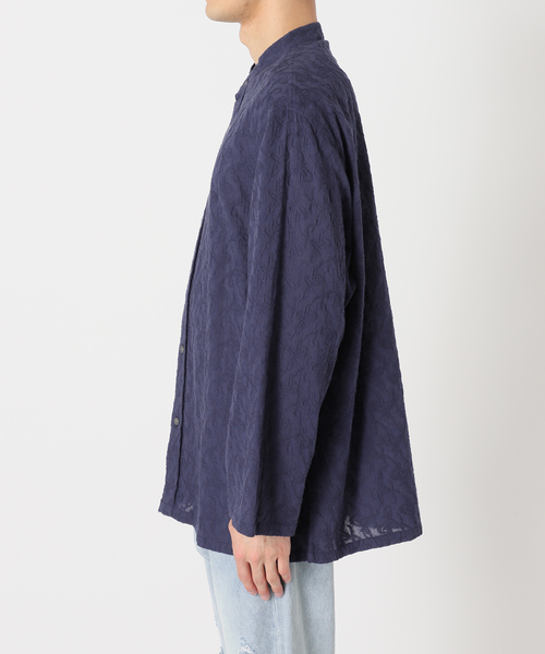 JOINT WORKS(ジョイントワークス)の「EMBROIDERY RG シャツ(シャツ/ブラウス・メンズ・アイボリー/ネイビー・MEDIUM/LARGE)」の22枚目の写真
