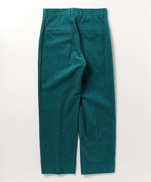 MR.GENTLEMAN（ミスタージェントルマン）の「【MISTERGENTLEMAN/ミスタージェントルマン】CORDUROY WIDE TROUSERS（スラックス・メンズ・ブルー・S）」の2枚目の写真