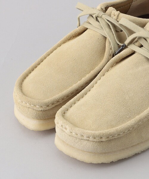 Clarks（クラークス）の「Clarks/クラークス Wallabee / ワラビー（モカシン/デッキシューズ・メンズ・ブラック/ベージュ・6/6.5/8.5/9/8/7/7.5）」の8枚目の写真