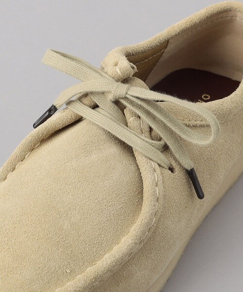 Clarks（クラークス）の「Clarks/クラークス Wallabee / ワラビー（モカシン/デッキシューズ・メンズ・ブラック/ベージュ・6/6.5/8.5/9/8/7/7.5）」の3枚目の写真
