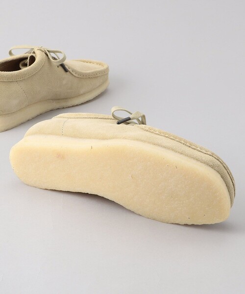 Clarks（クラークス）の「Clarks/クラークス Wallabee / ワラビー（モカシン/デッキシューズ・メンズ・ブラック/ベージュ・6/6.5/8.5/9/8/7/7.5）」の7枚目の写真