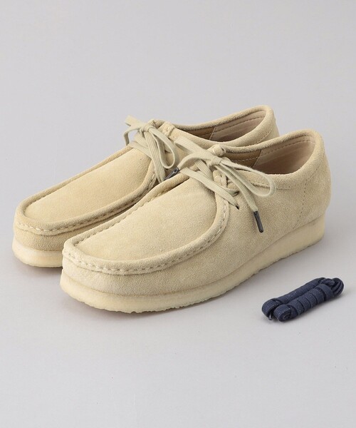 Clarks（クラークス）の「Clarks/クラークス Wallabee / ワラビー（モカシン/デッキシューズ・メンズ・ブラック/ベージュ・6/6.5/8.5/9/8/7/7.5）」の10枚目の写真
