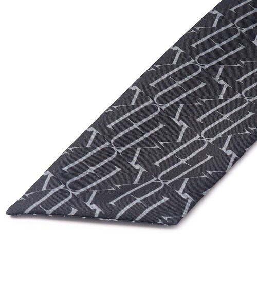 tk.TAKEO KIKUCHI（ティーケータケオキクチ）の「◆モノグラムスカーフタイ（バンダナ/スカーフ・メンズ・ブラウン系その他6/ブラック系3・00）」の9枚目の写真