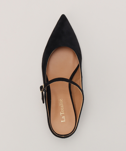 La TOTALITE(ラトータリテ)の「LA TOTALITE ストラップミュール(サンダル・レディース・ブラック・22.5cm/23.5cm/24.5cm)」の7枚目の写真