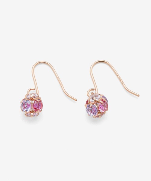 BLOOM(ブルーム)の「K10 ピンクゴールド キュービックジルコニア フック ピアス BLOOM/ブルーム(ピアス(両耳用)・レディース・ピンクゴールド・-)」の13枚目の写真