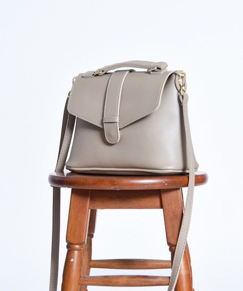 folka（フォルカ）の「3-RM   ワンハンドル ショルダー付ハンドバッグ（ショルダーバッグ・レディース・グレー/ブラック/ベージュ/ブラウン・ONE SIZE）」の7枚目の写真