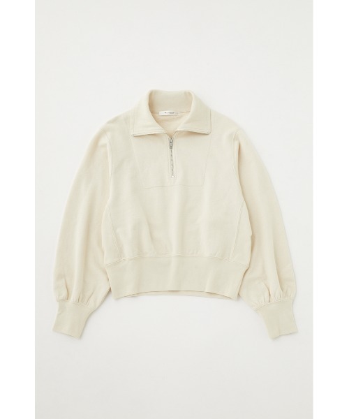 MOUSSY（マウジー）の「HALF ZIP SWEAT シャツ（Tシャツ