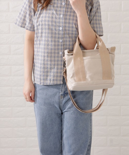 Lace Ladies(レースレディース)の「2way ハンドバッグ トートバッグ(ショルダーバッグ・レディース・ネイビー/ブラック/アイボリー・FREE)」の19枚目の写真