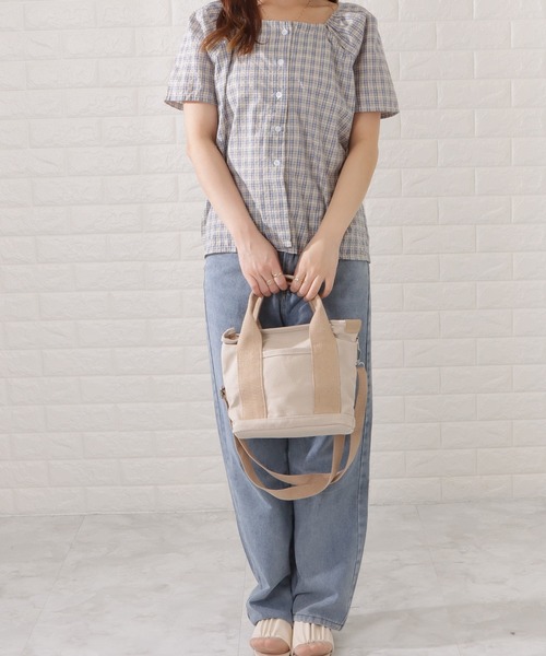 Lace Ladies(レースレディース)の「2way ハンドバッグ トートバッグ(ショルダーバッグ・レディース・ネイビー/ブラック/アイボリー・FREE)」の17枚目の写真
