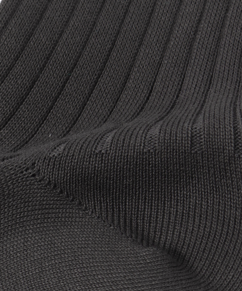 EDIFICE（エディフィス）の「リブソックス（ソックス/靴下・メンズ・ブルー/ホワイト/チャコールグレー/ブラック/ベージュ/オレンジ系その他・FREE）」の9枚目の写真