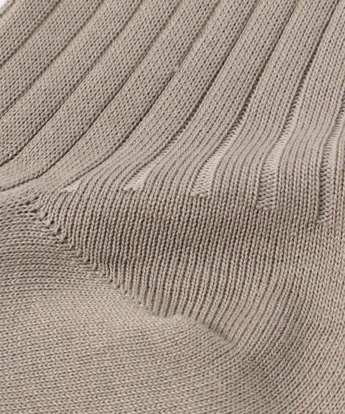 EDIFICE（エディフィス）の「リブソックス（ソックス/靴下・メンズ・ブルー/ホワイト/チャコールグレー/ブラック/ベージュ/オレンジ系その他・FREE）」の12枚目の写真