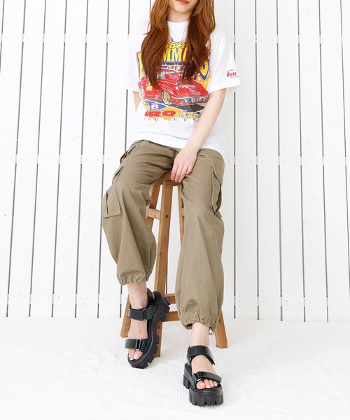 attagirl（アタガール）の「厚底タンクソールサンダル（サンダル・レディース・ブラック/シルバー系その他/ホワイト・S/M/L/LL）」の14枚目の写真