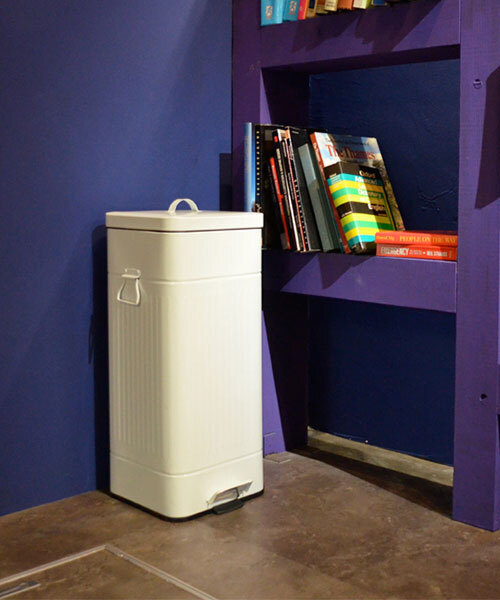 entre square(アントレスクエアー)の「bcl/Galva スクエアダストボックス 30L マットホワイト ごみ箱(ダストボックス・レディース・ホワイト・FREE)」の17枚目の写真