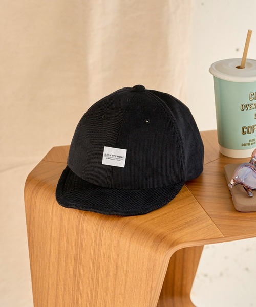 Mighty Shine(マイティシャイン)の「Upper Cap【Mighty Shine / マイティシャイン】1233015(キャップ・メンズ・ブラック/ベージュ/ブラウン・FREE)」の2枚目の写真