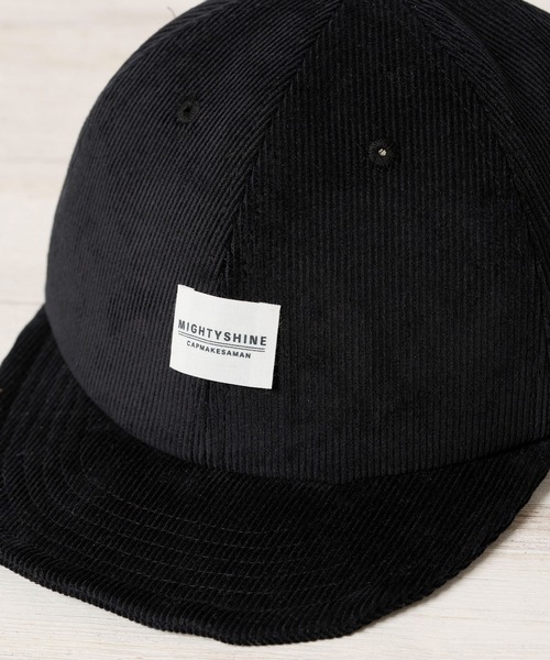Mighty Shine(マイティシャイン)の「Upper Cap【Mighty Shine / マイティシャイン】1233015(キャップ・メンズ・ブラック/ベージュ/ブラウン・FREE)」の5枚目の写真