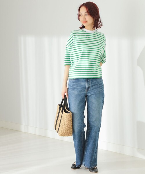 ORCIVAL（オーシバル）の「ORCIVAL / C213 ボーダー カットソー 23SS