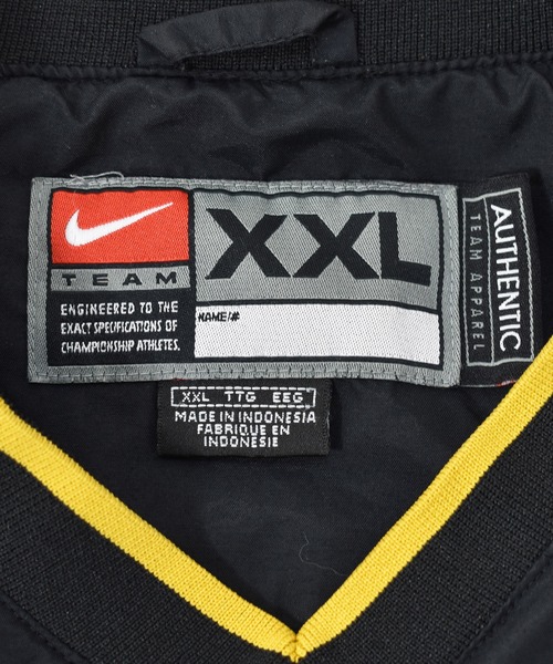 NIKE(ナイキ)の「【ヴィンテージ古着】Y2K NIKE/ナイキ MISSOURI TIGERS ナイロンプルオーバー ジャケット(ナイロンジャケット・メンズ・ブラック・XX-LARGE)」の2枚目の写真