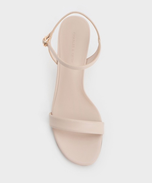 CHARLES & KEITH(チャールズ & キース)の「Oleana オレアナ クリア トラペーズヒールサンダル(サンダル・レディース・ブラック/ベビーピンク/オフホワイト/ライトピンク・23cm/23.5cm/24.5cm/25cm/25.5cm/22.5cm)」の17枚目の写真