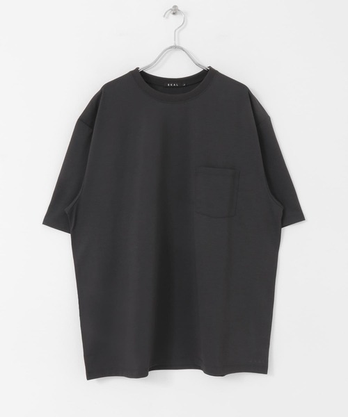 EKAL（エカル）の「『UR TECH ひやサラクール』アクティブTシャツ（Tシャツ/カットソー・メンズ・ブラック/アイボリー/ネイビー・MEDIUM/LARGE）」の17枚目の写真