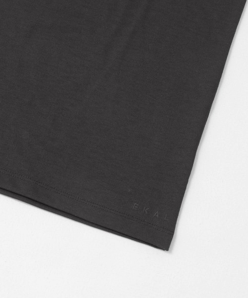 EKAL（エカル）の「『UR TECH ひやサラクール』アクティブTシャツ（Tシャツ/カットソー・メンズ・ブラック/アイボリー/ネイビー・MEDIUM/LARGE）」の22枚目の写真