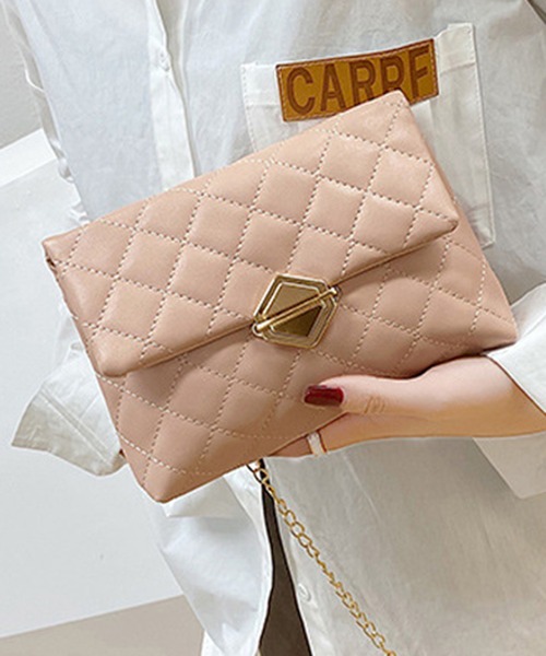 【ALDO】Vキルト☆Tigerqueeenn☆2wayクラッチバッグ・チェーン セール】キルティングクラッチバッグ(クラッチバッグ