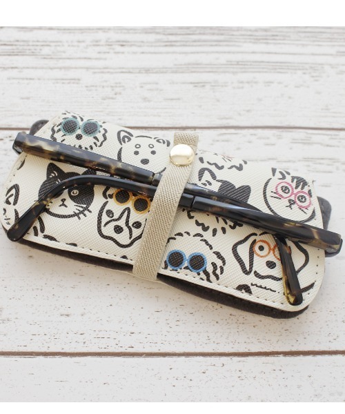 salle de bal(サルデバル)の「眼鏡ケース スリムメガネケース CLM 21U 20 PDI(メガネ・レディース・ピンク/その他4/イエロー/その他5/その他2/その他3/その他1/レッド/ブラウン/ネイビー/カーキ/ブラック/ライトブルー/その他7/その他6・FREE)」の10枚目の写真