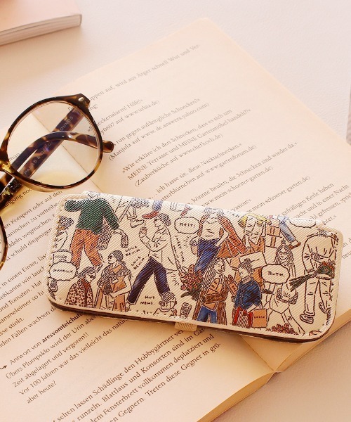 salle de bal(サルデバル)の「眼鏡ケース スリムメガネケース CLM 21U 20 PDI(メガネ・レディース・ピンク/その他4/イエロー/その他5/その他2/その他3/その他1/レッド/ブラウン/ネイビー/カーキ/ブラック/ライトブルー/その他7/その他6・FREE)」の11枚目の写真