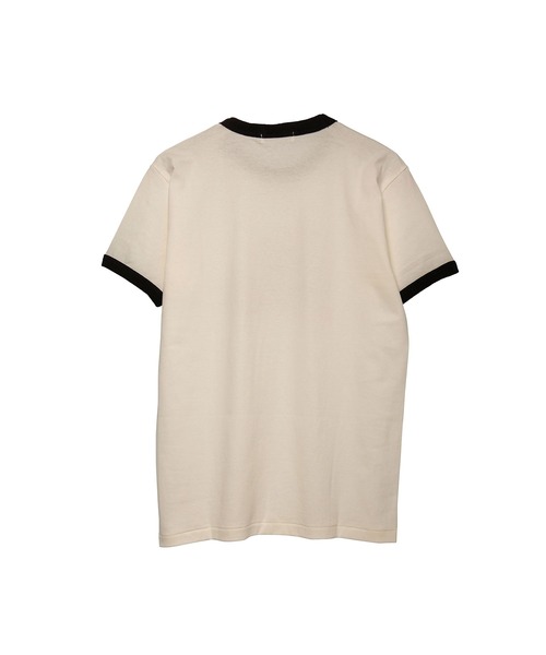 INTERPLAY（インタープレイ）の「【INTERPLAY x TAKERU】アンクル バイカー リンガー 半袖 Tシャツ（Tシャツ/カットソー・メンズ・バーガンディー/ブラック・MEDIUM/LARGE）」の9枚目の写真