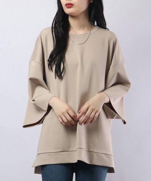 revertical（リバーティカル）の「ReverticaL ポンチBIGシルエット半袖T（Tシャツ/カットソー・メンズ・ブラック/グレー/ブルー/ベージュ/グリーン・M/L）」の6枚目の写真