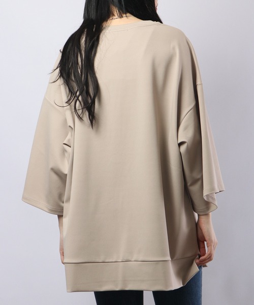 revertical（リバーティカル）の「ReverticaL ポンチBIGシルエット半袖T（Tシャツ/カットソー・メンズ・ブラック/グレー/ブルー/ベージュ/グリーン・M/L）」の11枚目の写真