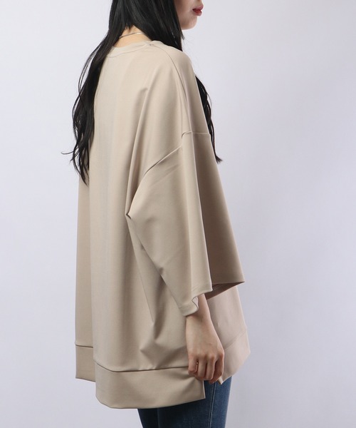 revertical（リバーティカル）の「ReverticaL ポンチBIGシルエット半袖T（Tシャツ/カットソー・メンズ・ブラック/グレー/ブルー/ベージュ/グリーン・M/L）」の10枚目の写真