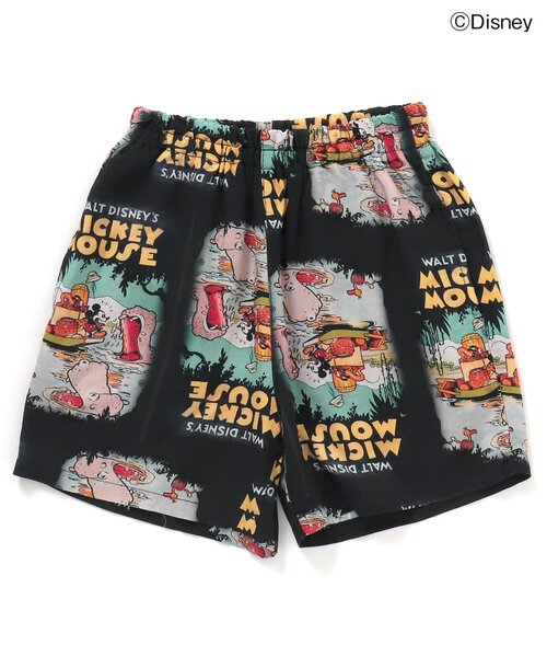 Disney(ディズニー)の「ディズニーキャラクターアロハパンツ(その他パンツ・キッズ・オレンジ/ブラック/オフホワイト・80/90/100/110/120/130)」の5枚目の写真