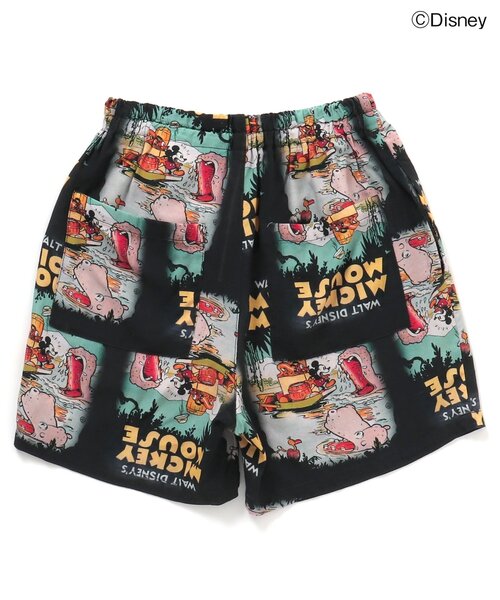 Disney(ディズニー)の「ディズニーキャラクターアロハパンツ(その他パンツ・キッズ・オレンジ/ブラック/オフホワイト・80/90/100/110/120/130)」の10枚目の写真