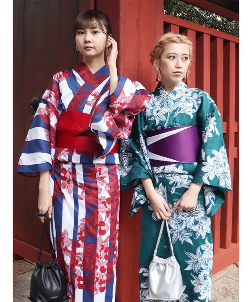 MURUA（ムルーア）の「MURUA浴衣SET【ぼかし百合】（浴衣）」 - WEAR